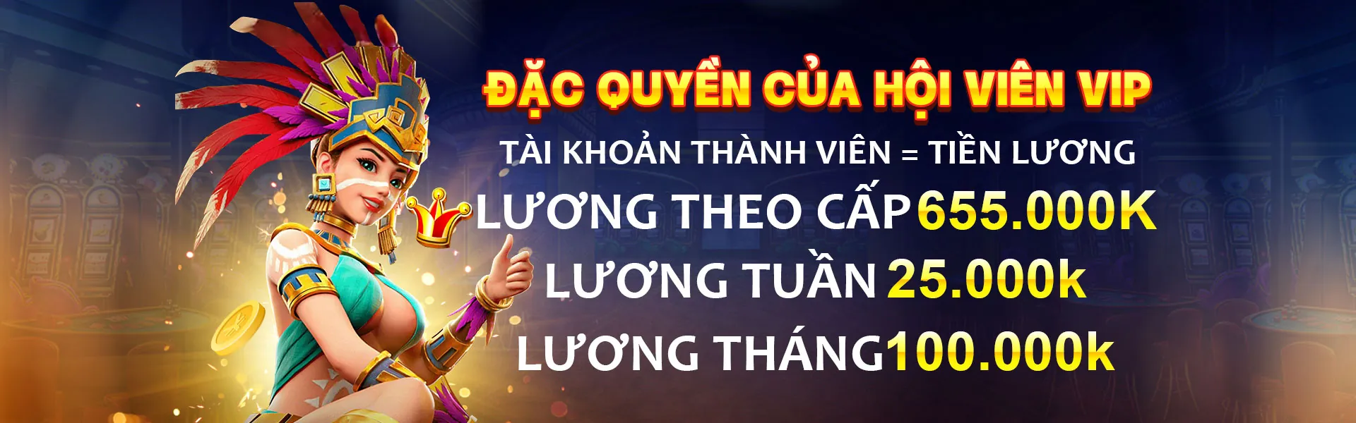 Hình ảnh chào mừng Chương Trình VIP luck8 nổ hũ